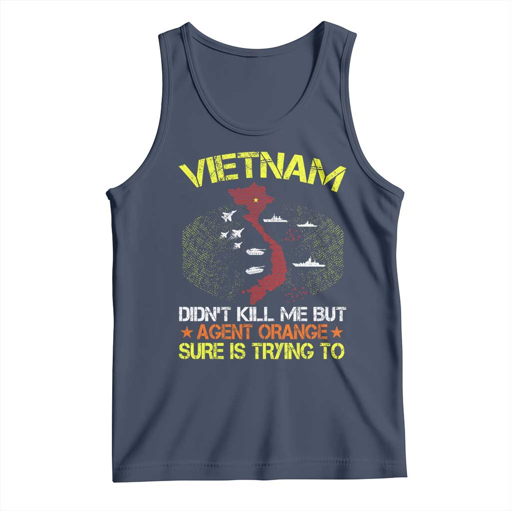 Agent Orange Dioxin Tank Top Vietnam Veteran Vet Gifts - Wonder Print Shop