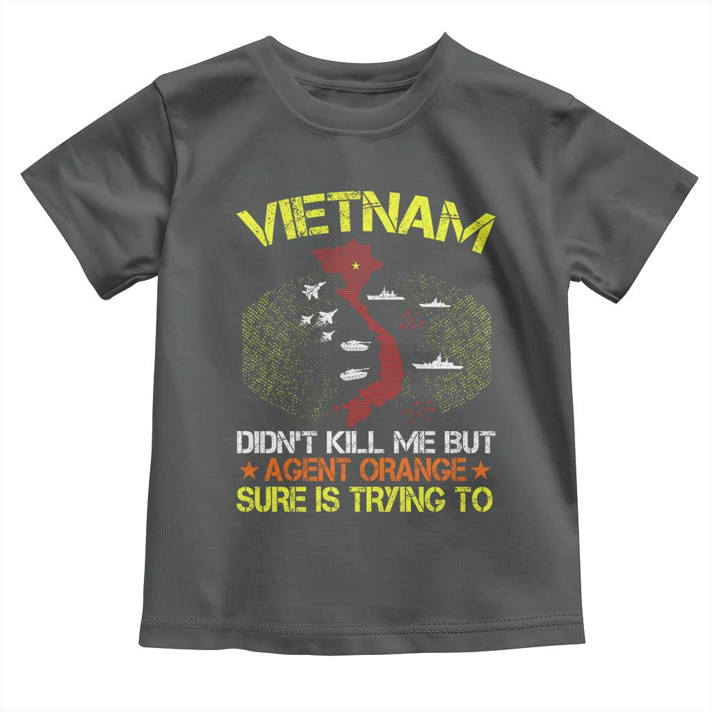 Agent Orange Dioxin Toddler T Shirt Vietnam Veteran Vet Gifts - Wonder Print Shop