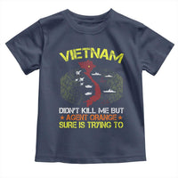 Agent Orange Dioxin Toddler T Shirt Vietnam Veteran Vet Gifts - Wonder Print Shop
