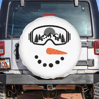 Ski Snowboard Snowman Face Spare Tire Cover Goggles Skiing Snow Ski Lover Skier - Wonder Print Shop