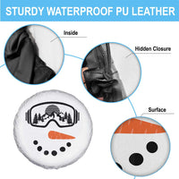 Ski Snowboard Snowman Face Spare Tire Cover Goggles Skiing Snow Ski Lover Skier - Wonder Print Shop