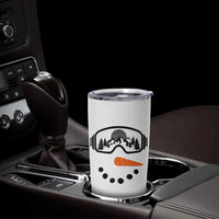 Ski Snowboard Snowman Face Tumbler Cup Goggles Skiing Snow Ski Lover Skier - Wonder Print Shop