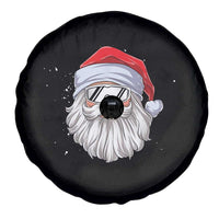 Skiing Santa Face Christmas Spare Tire Cover Retro Ski Goggles Winter Sports Skiing Gift Snowboard - Wonder Print Shop