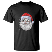 Skiing Santa Face Christmas T Shirt Retro Ski Goggles Winter Sports Skiing Gift Snowboard - Wonder Print Shop