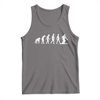 Ski Evolution Tank Top Funny Skiing Lover Skiers - Wonder Print Shop
