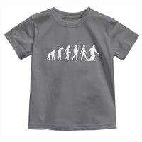 Ski Evolution Toddler T Shirt Funny Skiing Lover Skiers - Wonder Print Shop