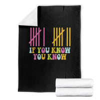 Funny Six Seven 6 7 Teen Slang Throw Blanket If You Know You Know Viral Meme - Wonder Print Shop