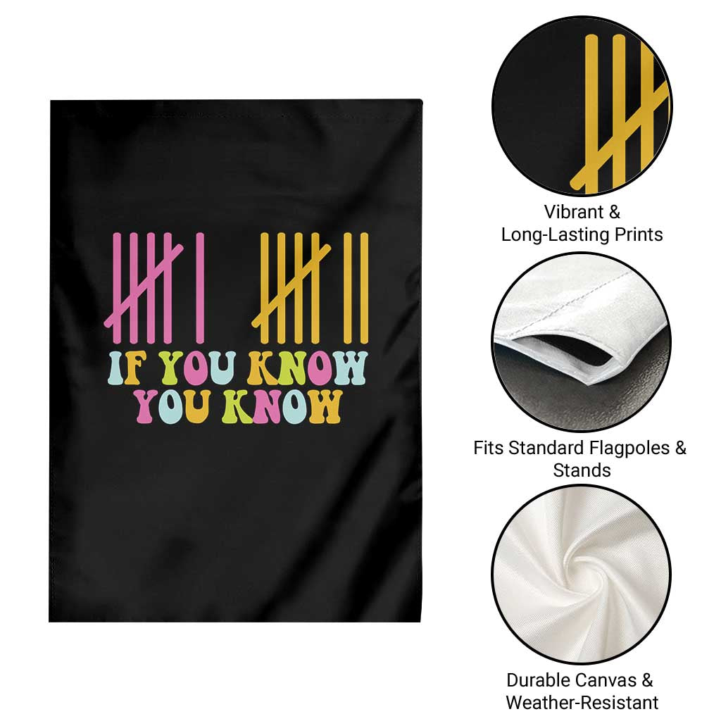 Funny Six Seven 6 7 Teen Slang Garden Flag If You Know You Know Viral Meme - Wonder Print Shop