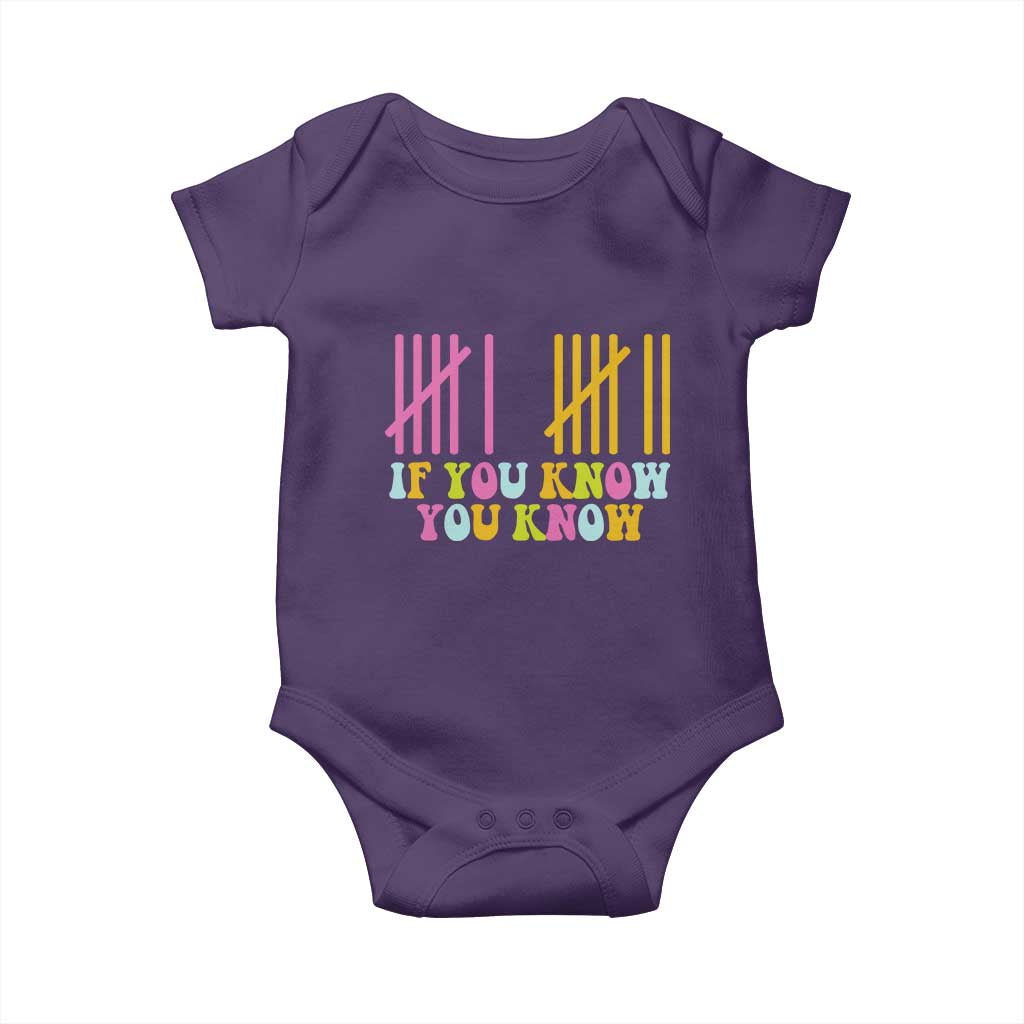 Funny Six Seven 6 7 Teen Slang Baby Onesie If You Know You Know Viral Meme - Wonder Print Shop
