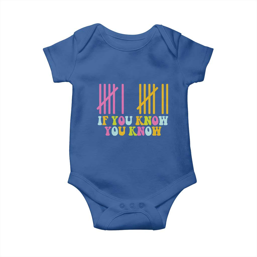 Funny Six Seven 6 7 Teen Slang Baby Onesie If You Know You Know Viral Meme - Wonder Print Shop