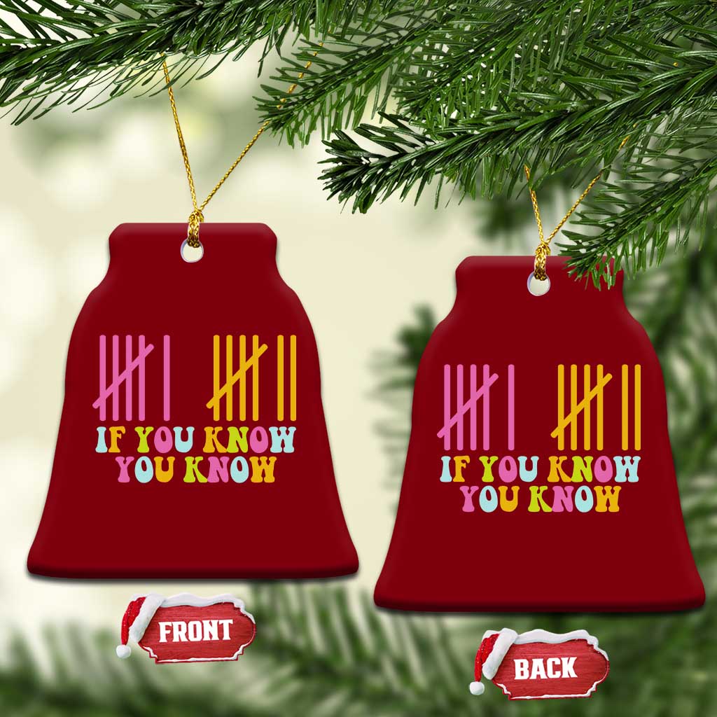 Funny Six Seven 6 7 Teen Slang Ceramic Ornament If You Know You Know Viral Meme - Wonder Print Shop