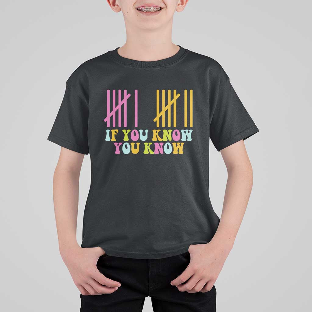 Funny Six Seven 6 7 Teen Slang T Shirt For Kid If You Know You Know Viral Meme - Wonder Print Shop