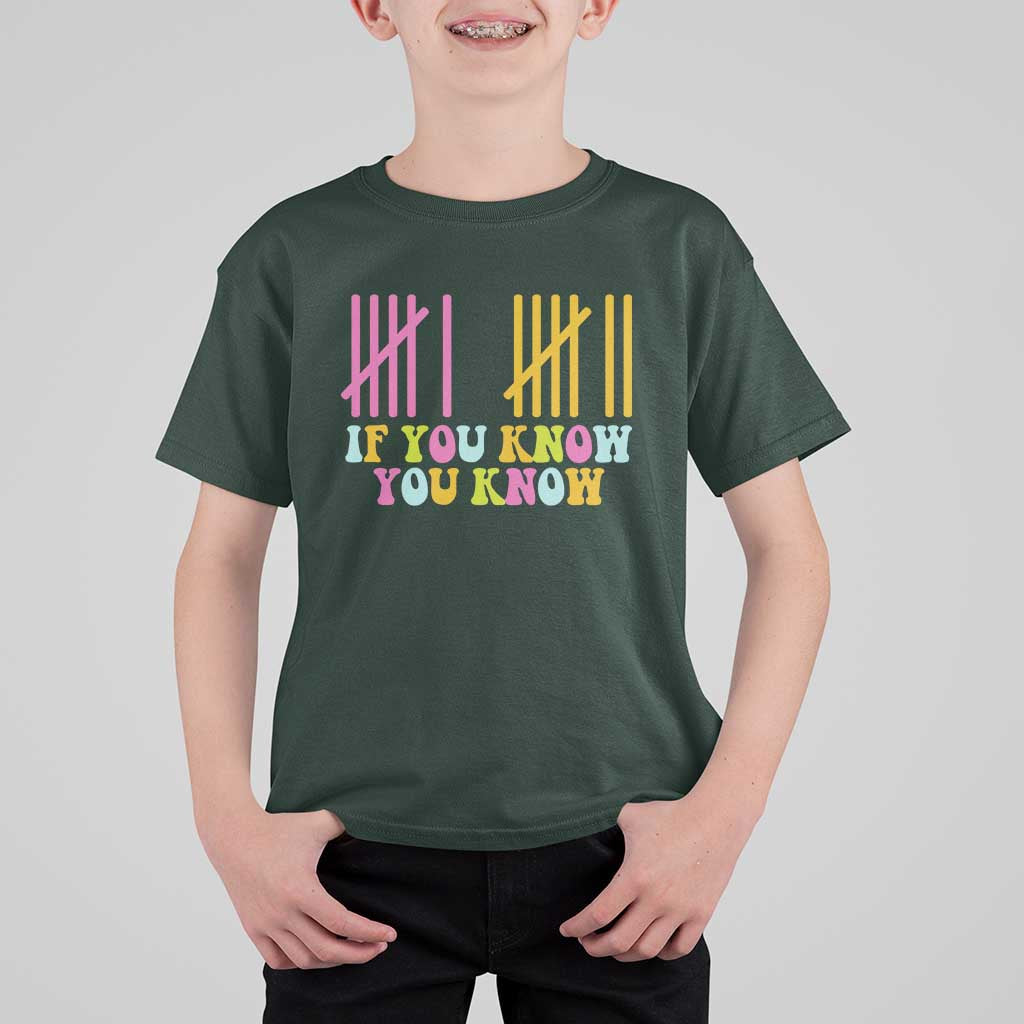 Funny Six Seven 6 7 Teen Slang T Shirt For Kid If You Know You Know Viral Meme - Wonder Print Shop