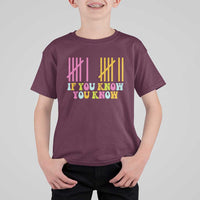Funny Six Seven 6 7 Teen Slang T Shirt For Kid If You Know You Know Viral Meme - Wonder Print Shop
