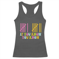 Funny Six Seven 6 7 Teen Slang Racerback Tank Top If You Know You Know Viral Meme - Wonder Print Shop