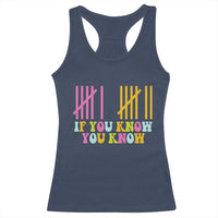 Funny Six Seven 6 7 Teen Slang Racerback Tank Top If You Know You Know Viral Meme - Wonder Print Shop