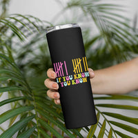 Funny Six Seven 6 7 Teen Slang Skinny Tumbler If You Know You Know Viral Meme - Wonder Print Shop