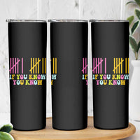 Funny Six Seven 6 7 Teen Slang Skinny Tumbler If You Know You Know Viral Meme - Wonder Print Shop