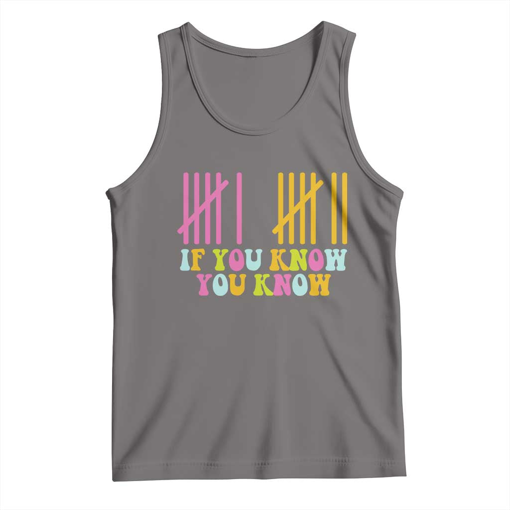 Funny Six Seven 6 7 Teen Slang Tank Top If You Know You Know Viral Meme - Wonder Print Shop