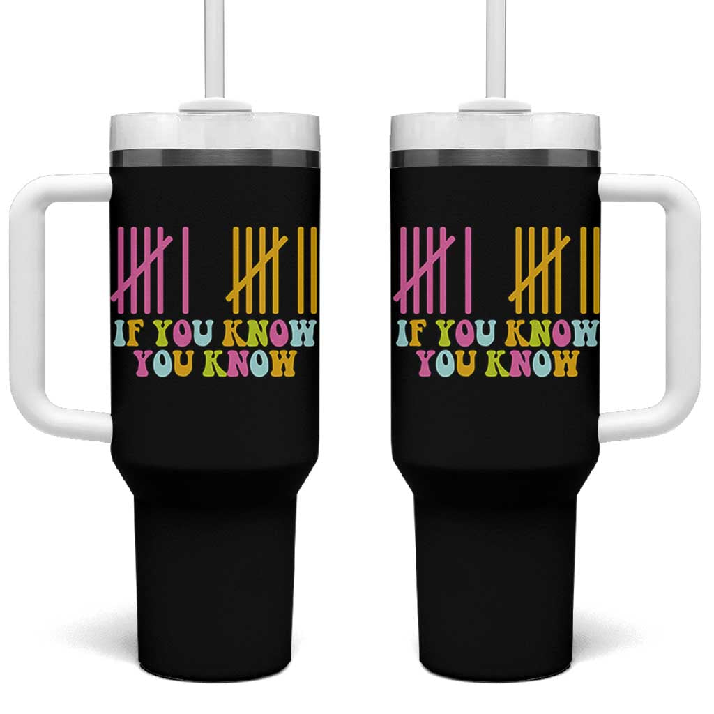 Funny Six Seven 6 7 Teen Slang Tumbler With Handle If You Know You Know Viral Meme - Wonder Print Shop
