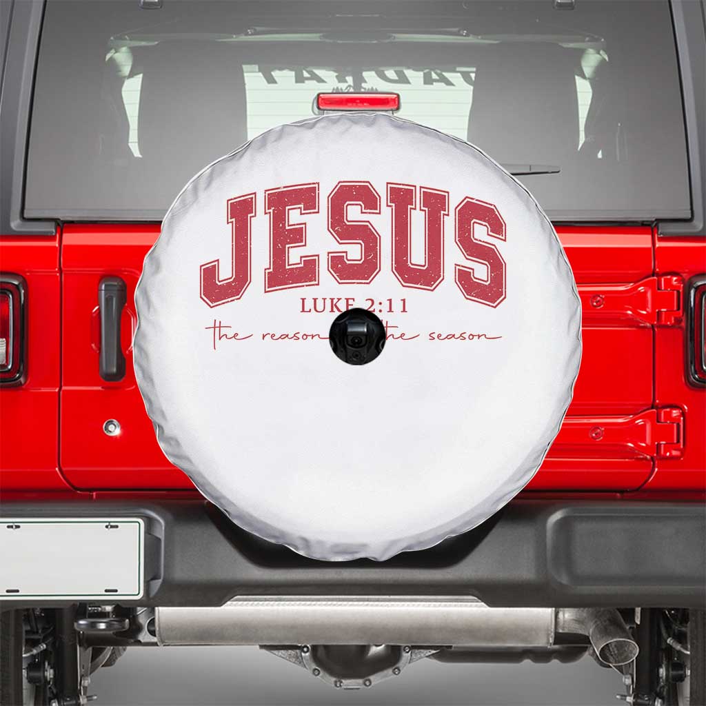 Jesus is the Reason Christmas Spare Tire Cover Christian Varsity - Wonder Print Shop