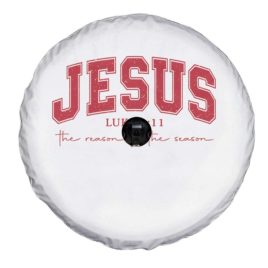 Jesus is the Reason Christmas Spare Tire Cover Christian Varsity - Wonder Print Shop