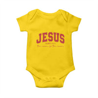 Jesus is the Reason Christmas Baby Onesie Christian Varsity - Wonder Print Shop
