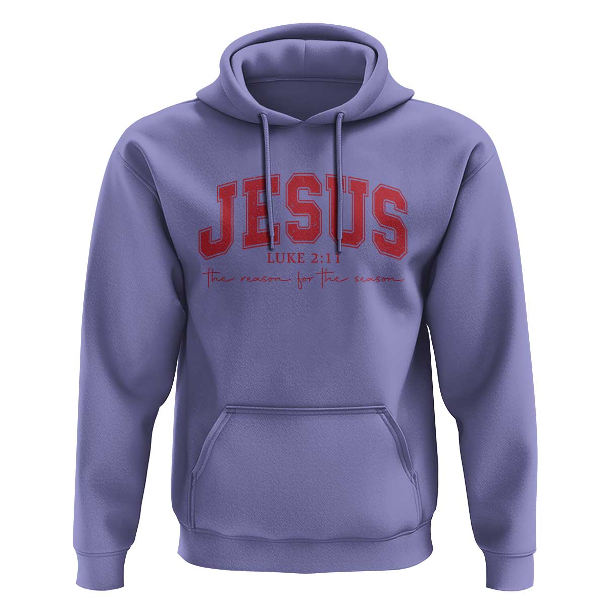 Jesus is the Reason Christmas Hoodie Christian Varsity - Wonder Print Shop