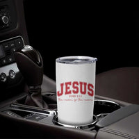 Jesus is the Reason Christmas Tumbler Cup Christian Varsity - Wonder Print Shop