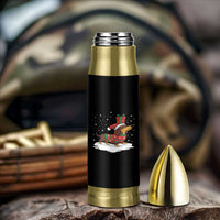 Christmas Dachshund Bullet Tumbler Funny Weiner Santa Hat Xmas Dog Puppy Lover - Wonder Print Shop