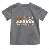 Just A Jolly Goose Toddler T Shirt Funny Christmas Duck Meme - Wonder Print Shop
