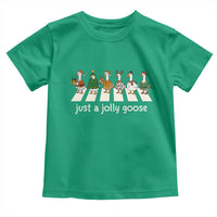 Just A Jolly Goose Toddler T Shirt Funny Christmas Duck Meme - Wonder Print Shop