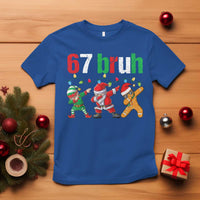 67 Christmas T Shirt Funny Six Seven Bruh Dabbing Santa Meme Pajamas - Wonder Print Shop