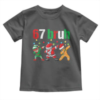67 Christmas Toddler T Shirt Funny Six Seven Bruh Dabbing Santa Meme Pajamas - Wonder Print Shop