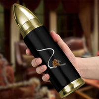 Bigfoot Skiing Bullet Tumbler Funny Sasquatch Ski Lover Mountain Skier Winter Sports - Wonder Print Shop