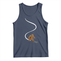 Bigfoot Skiing Tank Top Funny Sasquatch Ski Lover Mountain Skier Winter Sports - Wonder Print Shop