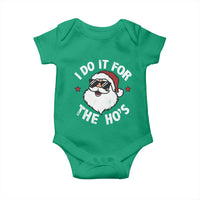 I Do It For The Ho's Baby Onesie Funny Inappropriate Santa Christmas - Wonder Print Shop