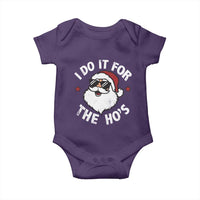 I Do It For The Ho's Baby Onesie Funny Inappropriate Santa Christmas - Wonder Print Shop