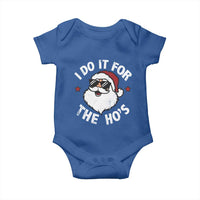 I Do It For The Ho's Baby Onesie Funny Inappropriate Santa Christmas - Wonder Print Shop