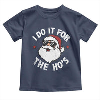 I Do It For The Ho's Toddler T Shirt Funny Inappropriate Santa Christmas - Wonder Print Shop