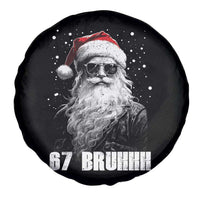 Cool Santa Claus Six Seven 67 Meme Spare Tire Cover Funny 6 7 Gen Alpha Slang Viral Meme - Wonder Print Shop