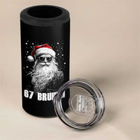 Cool Santa Claus Six Seven 67 Meme 4 in 1 Can Cooler Tumbler Funny 6 7 Gen Alpha Slang Viral Meme - Wonder Print Shop