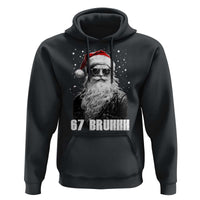 Cool Santa Claus Six Seven 67 Meme Hoodie Funny 6 7 Gen Alpha Slang Viral Meme - Wonder Print Shop