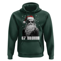 Cool Santa Claus Six Seven 67 Meme Hoodie Funny 6 7 Gen Alpha Slang Viral Meme - Wonder Print Shop