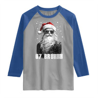 Cool Santa Claus Six Seven 67 Meme Raglan Shirt Funny 6 7 Gen Alpha Slang Viral Meme - Wonder Print Shop