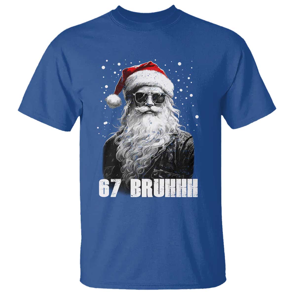 Cool Santa Claus Six Seven 67 Meme T Shirt Funny 6 7 Gen Alpha Slang Viral Meme - Wonder Print Shop
