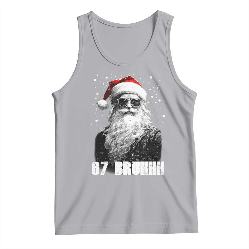 Cool Santa Claus Six Seven 67 Meme Tank Top Funny 6 7 Gen Alpha Slang Viral Meme - Wonder Print Shop
