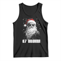 Cool Santa Claus Six Seven 67 Meme Tank Top Funny 6 7 Gen Alpha Slang Viral Meme - Wonder Print Shop