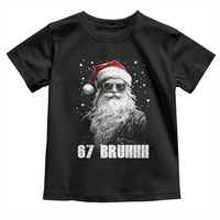 Cool Santa Claus Six Seven 67 Meme Toddler T Shirt Funny 6 7 Gen Alpha Slang Viral Meme - Wonder Print Shop