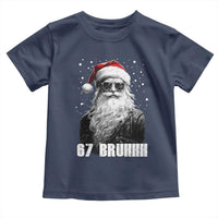 Cool Santa Claus Six Seven 67 Meme Toddler T Shirt Funny 6 7 Gen Alpha Slang Viral Meme - Wonder Print Shop